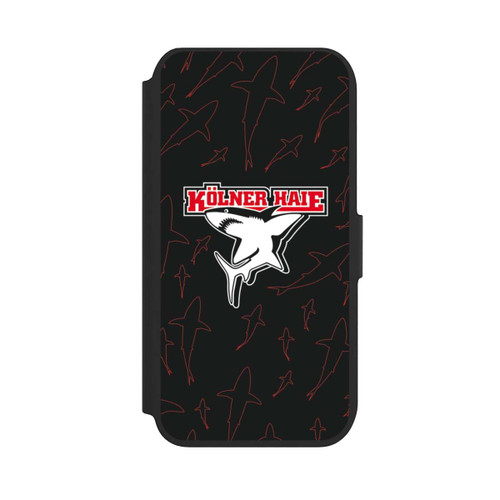Apple iPhone 8 NIVOflip Haie Muster Rot