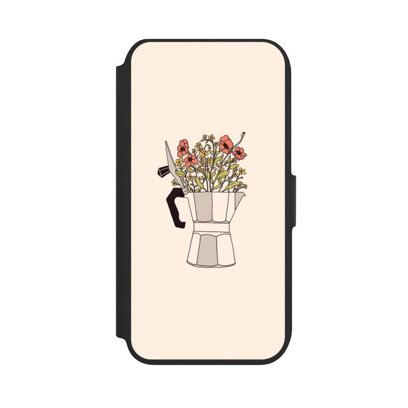 iPhone 8 NIVOflip Moka Blumen