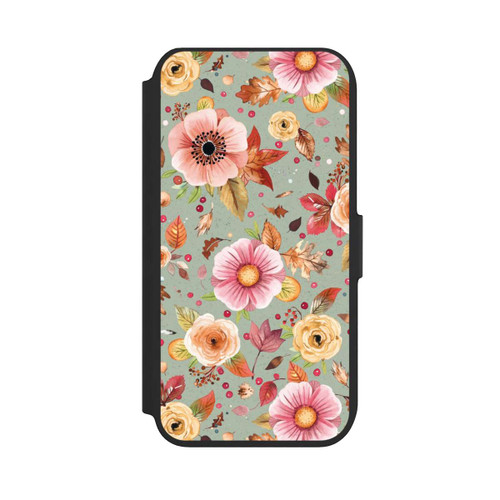 Apple iPhone 8 NIVOflip Herbstblumen Weiches Grün