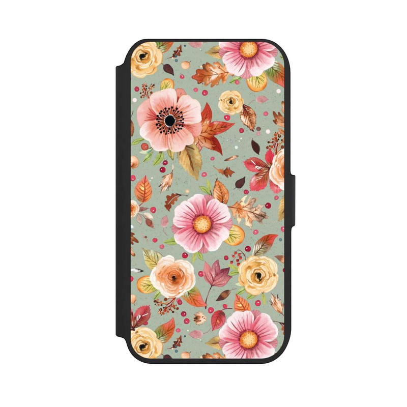 iPhone 8 NIVOflip Herbstblumen Weiches Grün