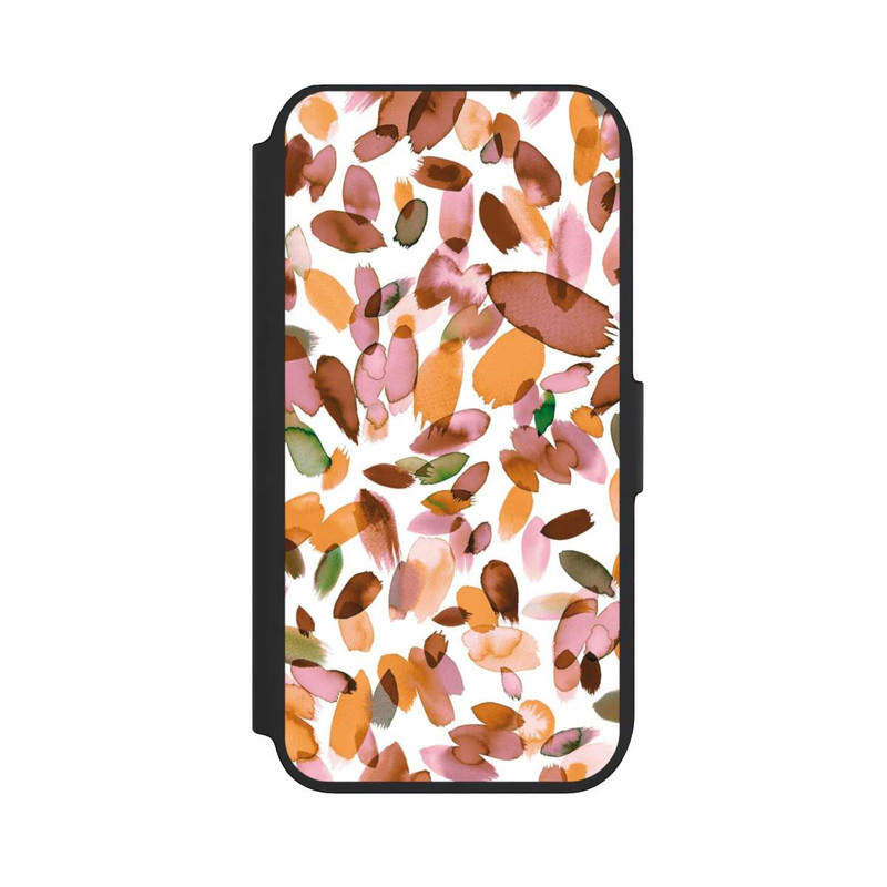 iPhone 8 NIVOflip Watercolor Petal Stains Orange
