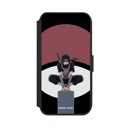 Apple iPhone 8 NIVOflip Itachi Uchiha Symbol schwarz