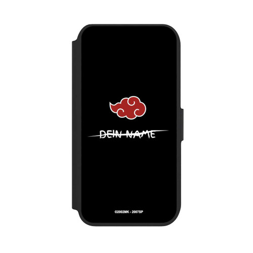 Apple iPhone 8 NIVOflip Akatsuki personalisierbar Schwarz