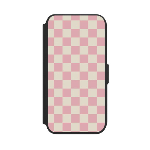 Apple iPhone 8 NIVOflip Schachbrett Rosa