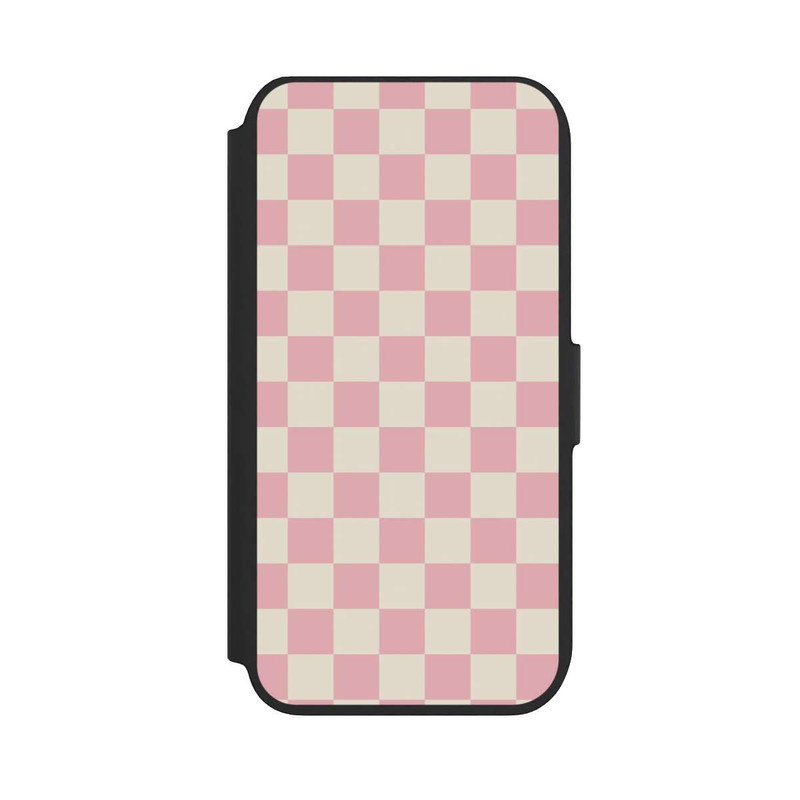 iPhone 8 NIVOflip Schachbrett Rosa