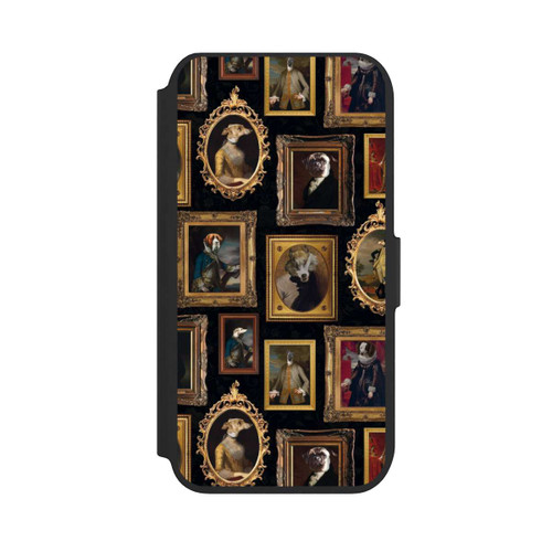 Apple iPhone 8 NIVOflip Dog Ancient Frame Pattern with AI