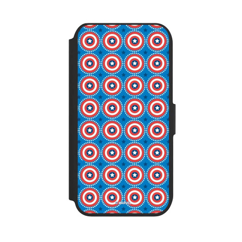Apple iPhone 8 NIVOflip Captain American Shield Pattern