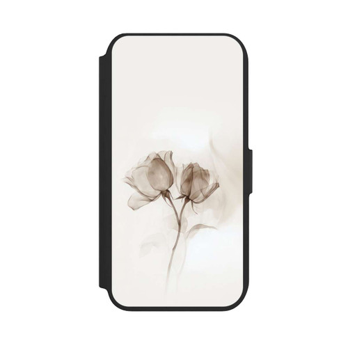 Apple iPhone 8 NIVOflip Braune Rose Blume Nebel