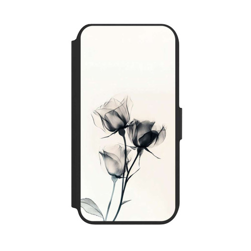 Apple iPhone 8 NIVOflip Schwarze Blume