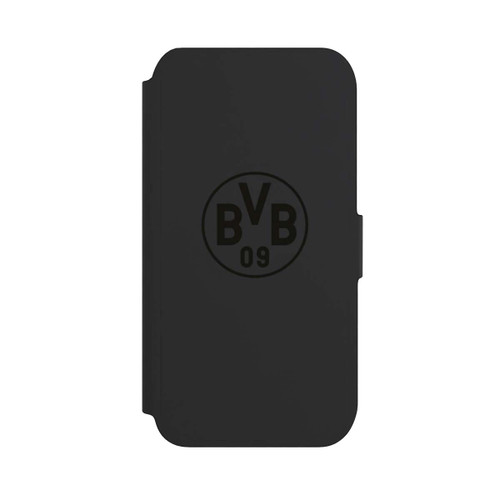 Apple iPhone 8 NIVOflip BVB Logo Schwarz Transparent