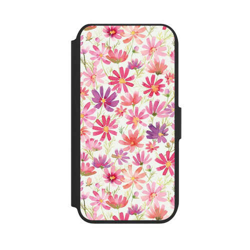 Apple iPhone 8 NIVOflip Boho Cosmos Flowers Purple