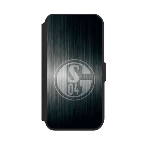 Apple iPhone 8 NIVOflip Schalke 04 Metall Look