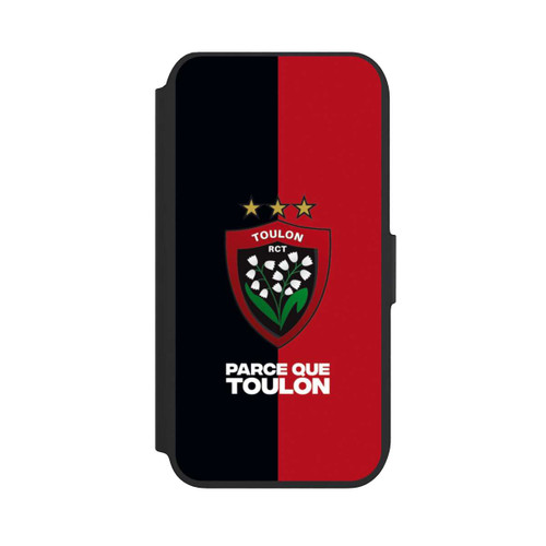 Apple iPhone 8 NIVOflip RCT Logo Rouge Noir