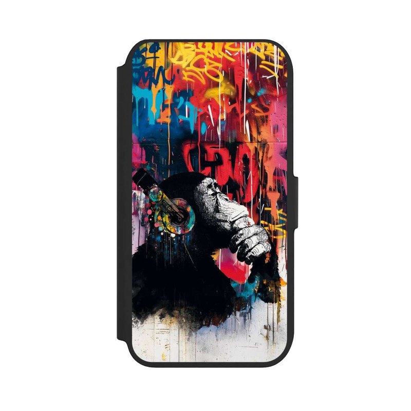 iPhone 8 NIVOflip Chimp Blue Streetart