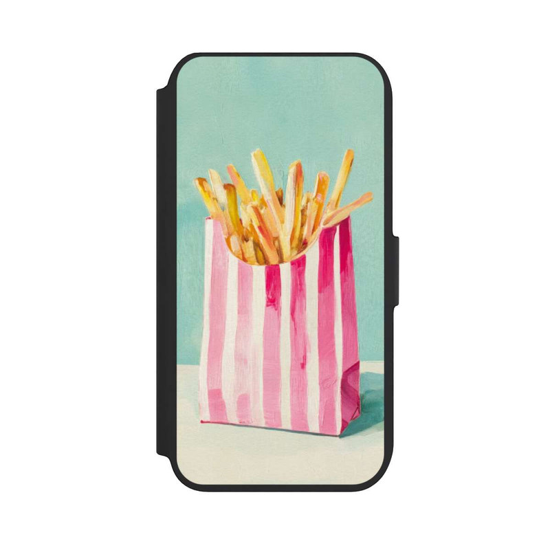 iPhone 8 NIVOflip Retro Pommes Blau Watercolor