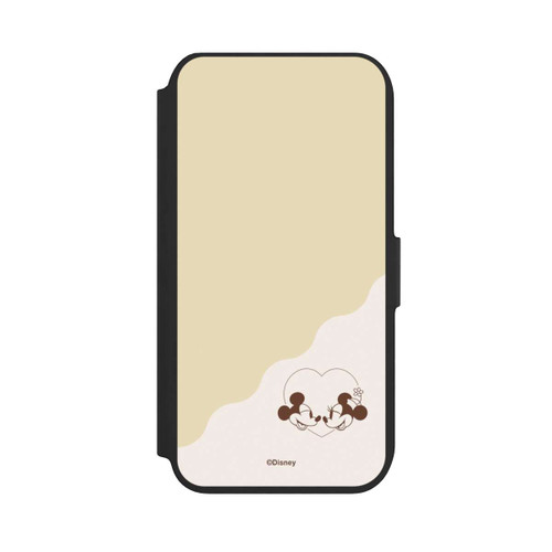 Apple iPhone 8 NIVOflip Mickey and Minnie Love Heart Beige