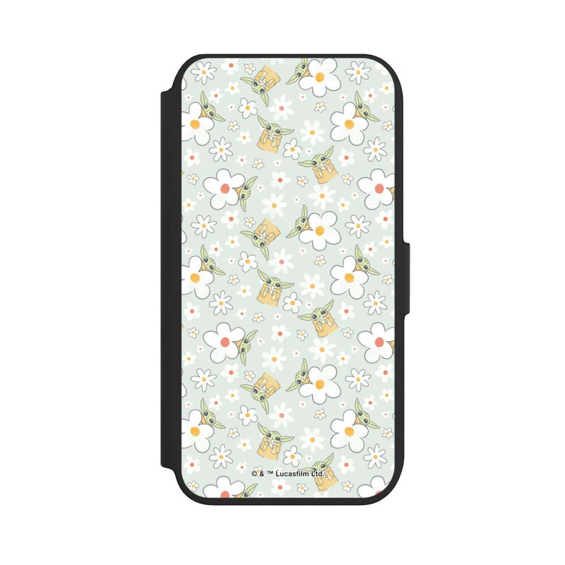iPhone 8 NIVOflip Baby Yoda Flower Pattern