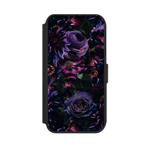 Apple iPhone 8 NIVOflip Dunkle Lila Blüten 