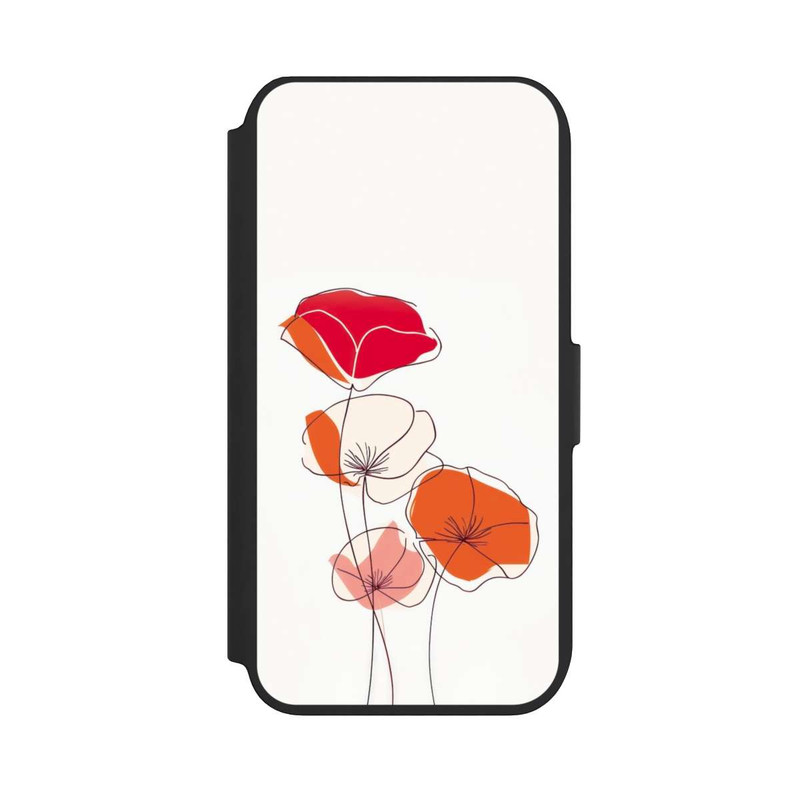 iPhone 8 NIVOflip Poppies Line Art