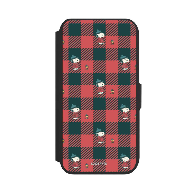 iPhone 8 NIVOflip Peanuts Red Tartan Pattern