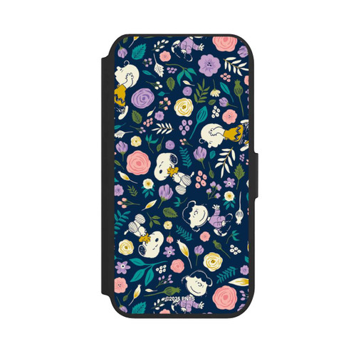 Apple iPhone 8 NIVOflip Peanuts Dark Flower Pattern