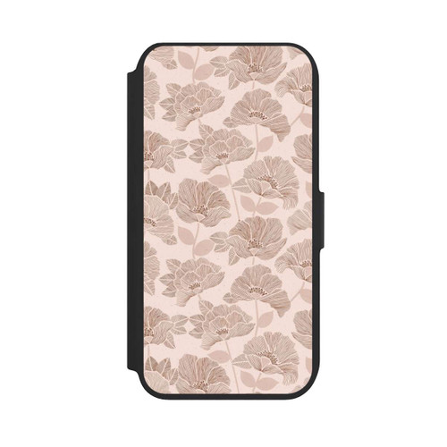 Apple iPhone 8 NIVOflip Brown Floral Block