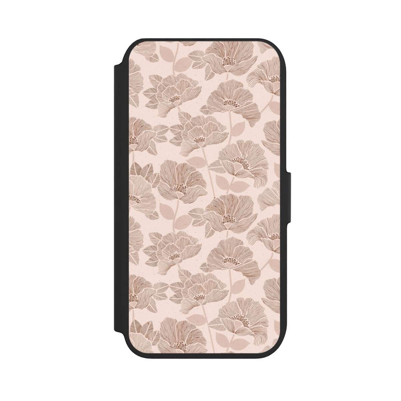 iPhone 8 NIVOflip Brown Floral Block