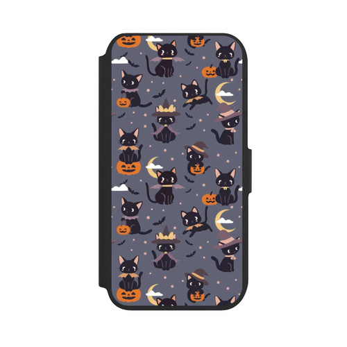 Apple iPhone 8 NIVOflip Cute Halloween Witch Cats and Pumpkins