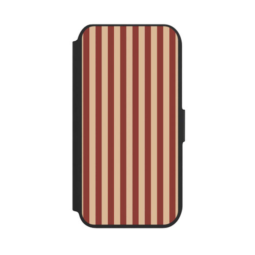 Apple iPhone 8 NIVOflip Streifen Tan
