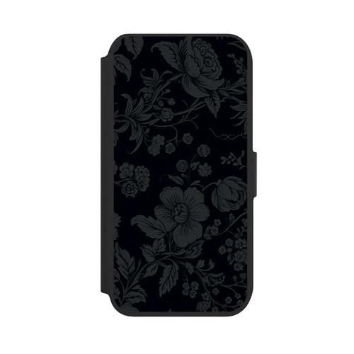 Apple iPhone 8 NIVOflip Dunkle Blumen Vintageoptik