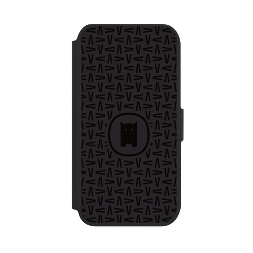 Apple iPhone 8 NIVOflip Nivocase Muster Schwarz Grau