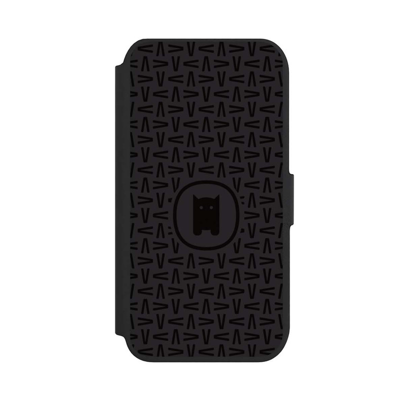 iPhone 8 NIVOflip Nivocase Muster Schwarz Grau