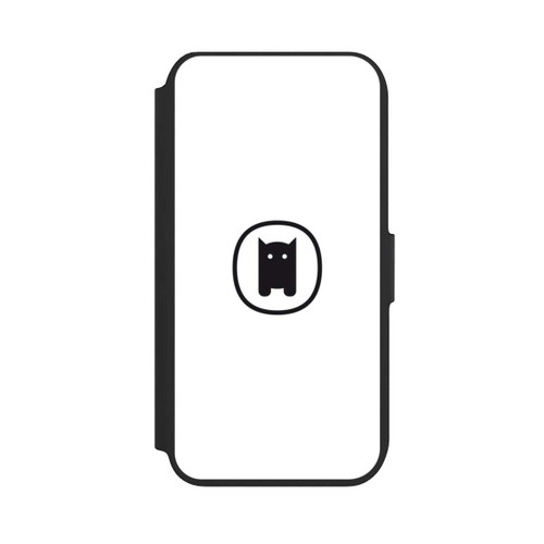Apple iPhone 8 NIVOflip Nivocase Logo White