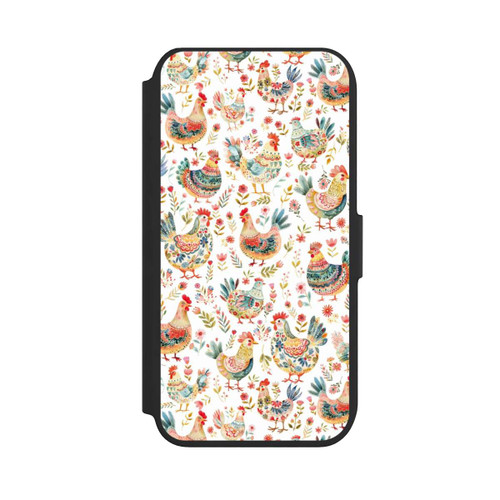 Apple iPhone 8 NIVOflip Motif de poulet coloré avec IA
