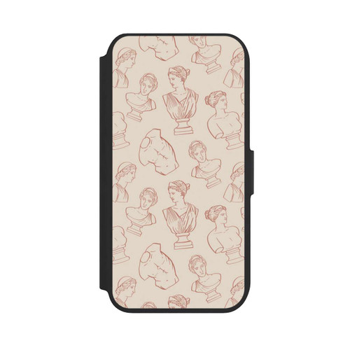 Apple iPhone 8 NIVOflip Griechische Büsten Art-Déco Braun