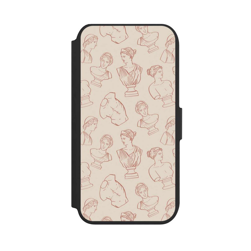 iPhone 8 NIVOflip Greek Deco Busts Brown