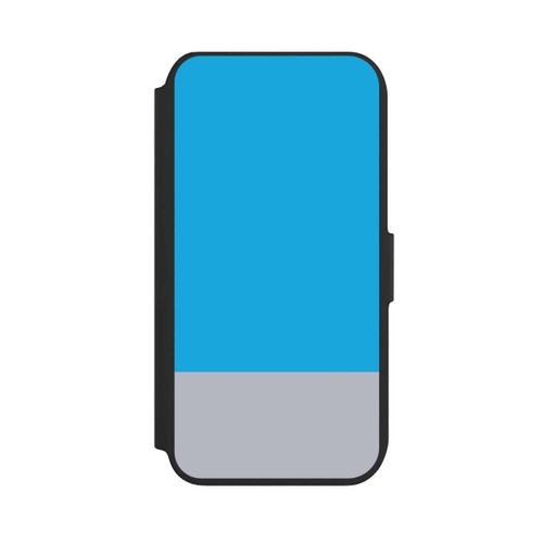 Apple iPhone 8 NIVOflip Combinaison de Couleurs Bleu Clair et Gris