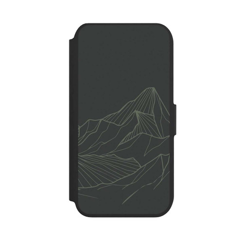 Apple iPhone 8 NIVOflip Abstraktes Bergpanorama