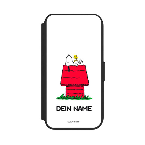 Apple iPhone 8 NIVOflip Snoopy and Woodstock Classic Personalisierbar