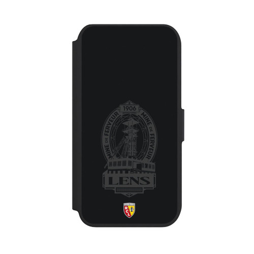 Apple iPhone 8 NIVOflip RC Lens Mine de Ferveur Emblème noir