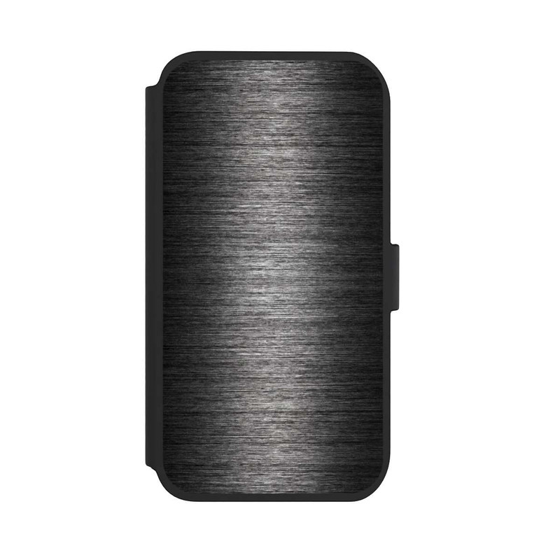 iPhone 11 NIVOflip Metal Look Anthracite