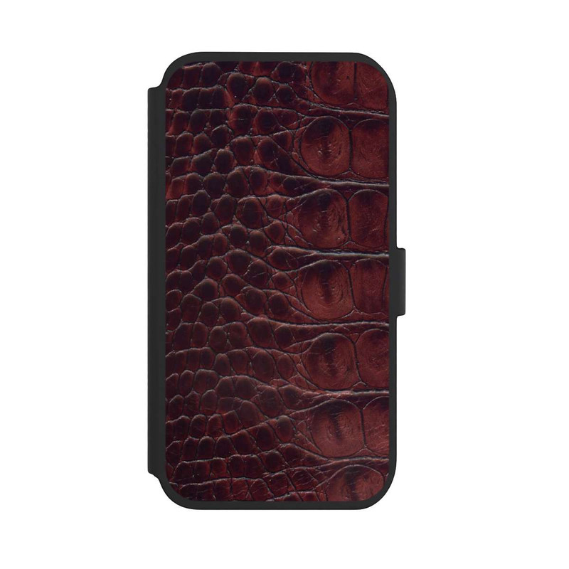iPhone 11 NIVOflip Croco Dark Brown
