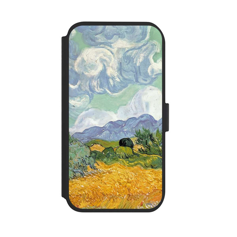 iPhone 11 NIVOflip Weizenfeld mit Zypressen