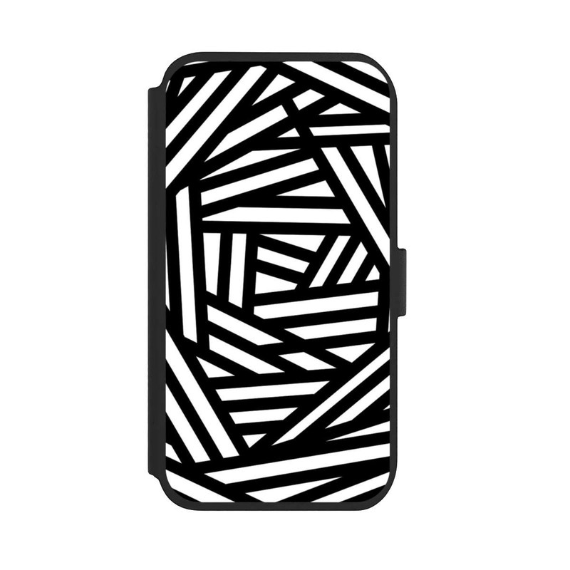 iPhone 11 NIVOflip Einfach schwarz und weiß1