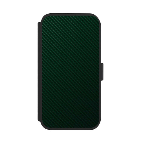Apple iPhone 11 NIVOflip British Racing Green Carbon