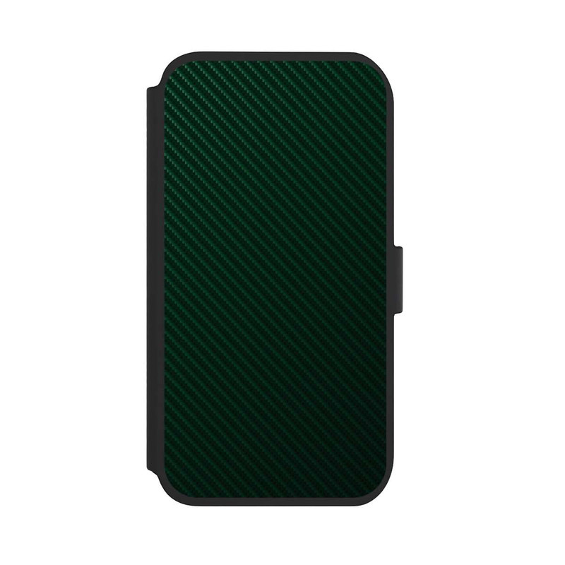 iPhone 11 NIVOflip British Racing Green Carbon