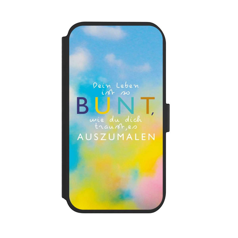 iPhone 11 NIVOflip Das Leben ist Bunt