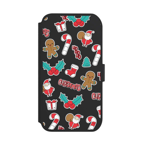 Apple iPhone 11 NIVOflip Christmas Pattern transparent