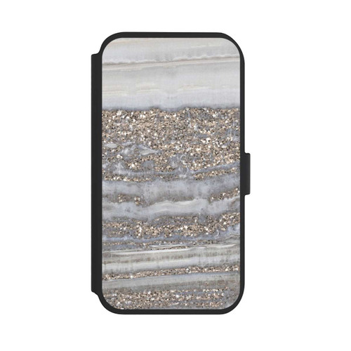 Apple iPhone 11 NIVOflip Weißer Glitzer Marmor Look