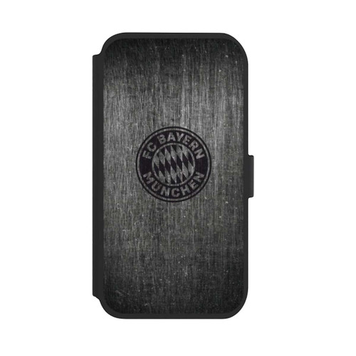 Apple iPhone 11 NIVOflip Metalllook FCB Logo einfarbig